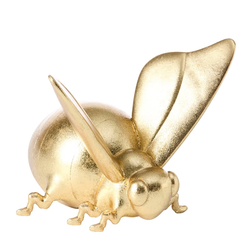 Gold Bee Sculpture