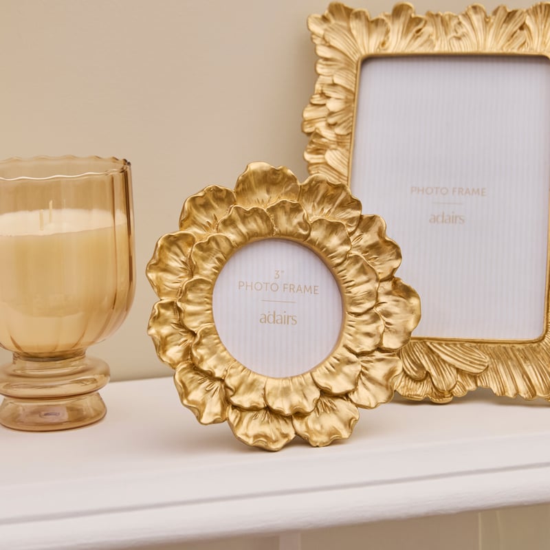 Versailles Gold Round Frame