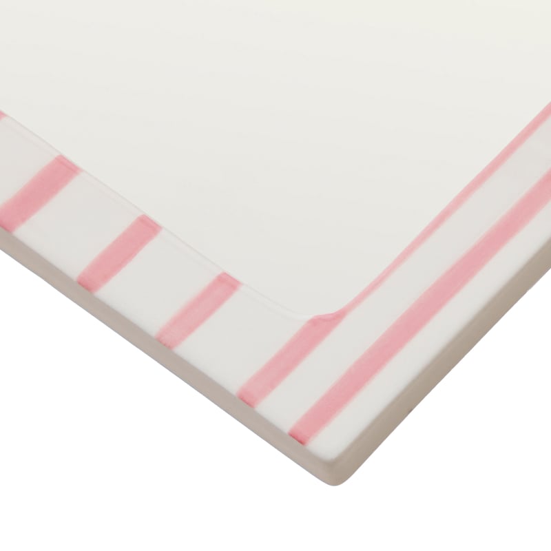 Bow Pink & White Photo Frame
