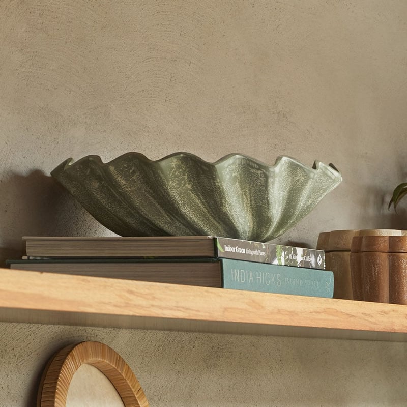 Resort Collection Green Wave Bowl