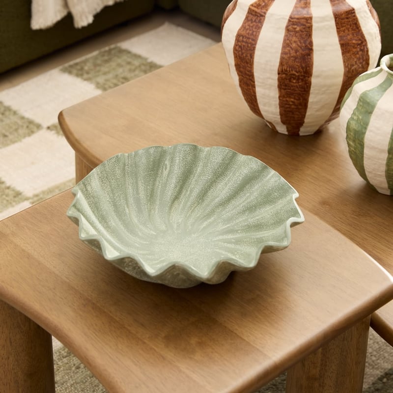 Resort Collection Green Wave Bowl