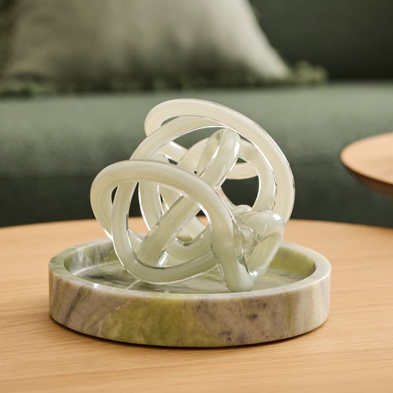 Green Glass Knot