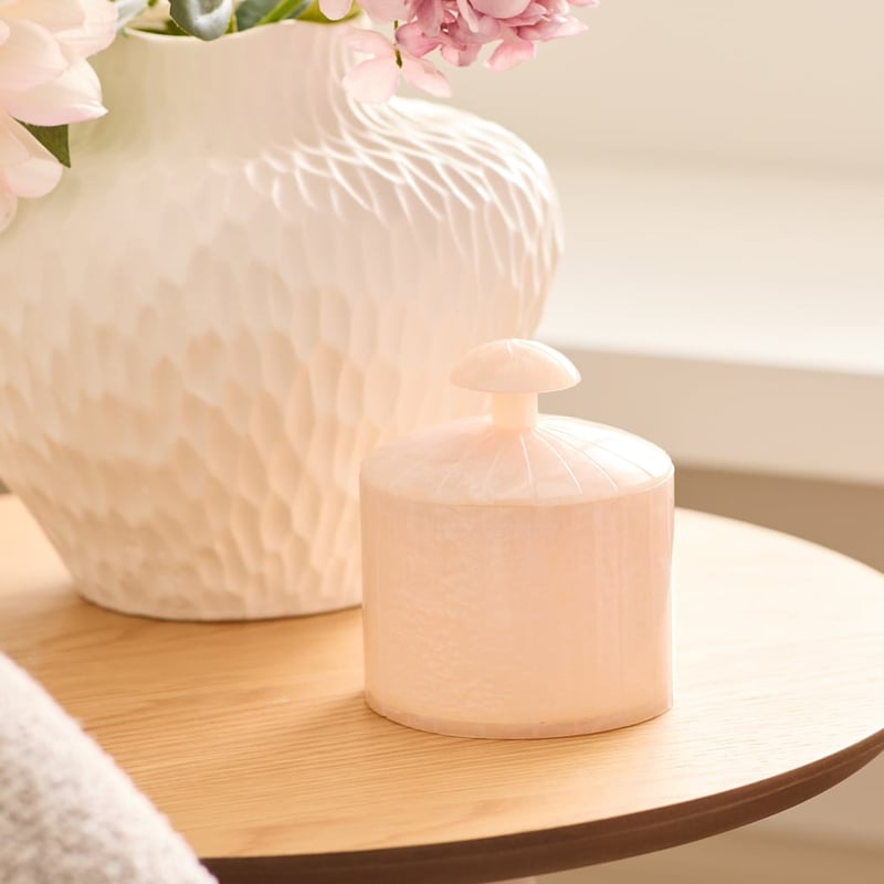 Celeste Pink Resin Trinket Box