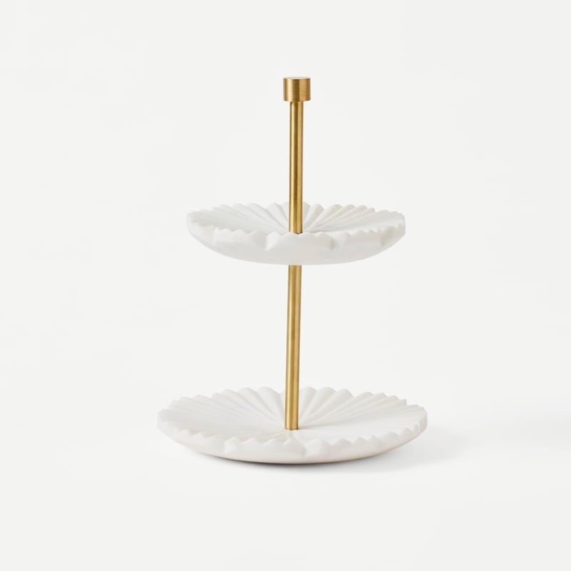 Lotus White Jewellery Stands