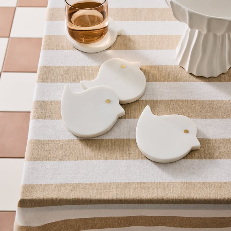 White Bird Coasters Pack of 4