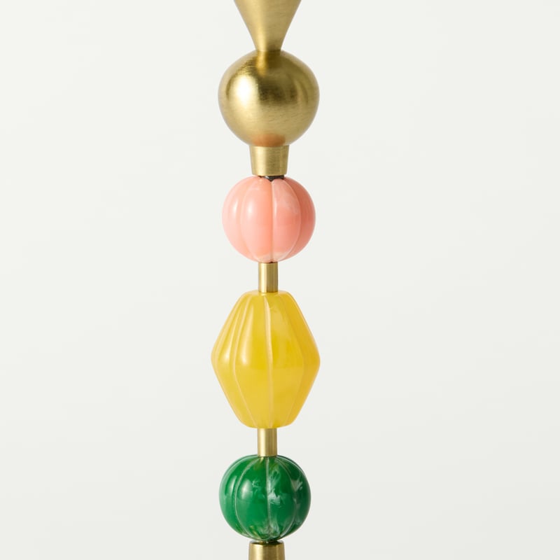 Belize Gold & Multi Candle Holder