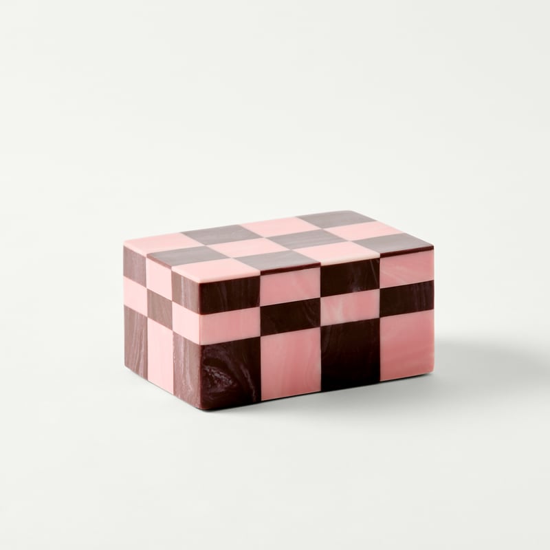 Seraphina Rose & Burgundy Trinket Box