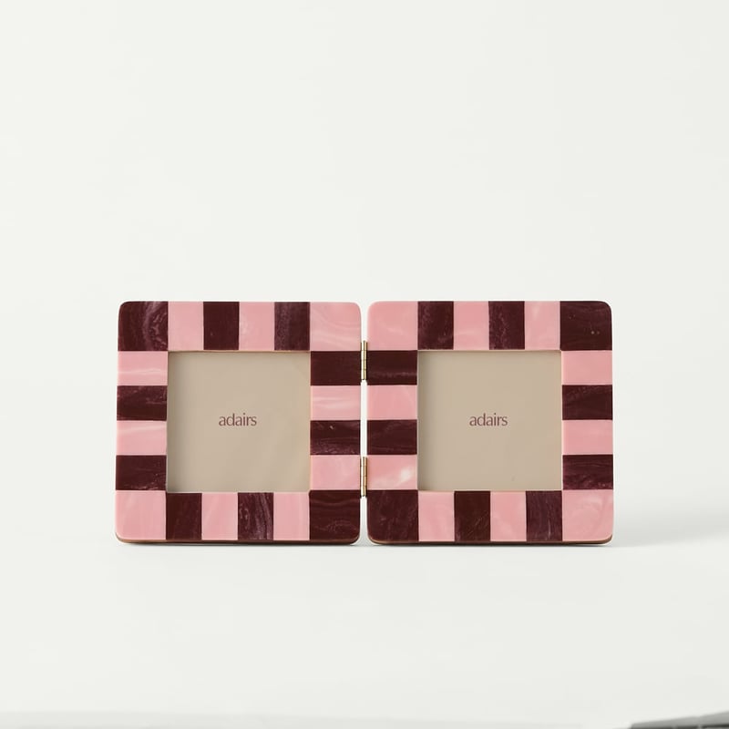 Seraphina Rose & Burgundy Double Frame