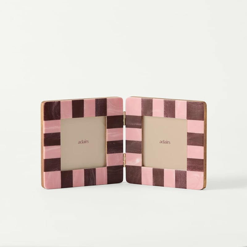 Seraphina Rose & Burgundy Double Frame