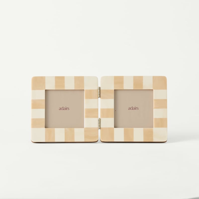 Seraphina Cream & Caramel Double Frame