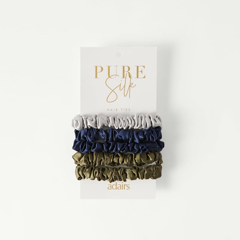 Pure Silk Cool Hair Ties