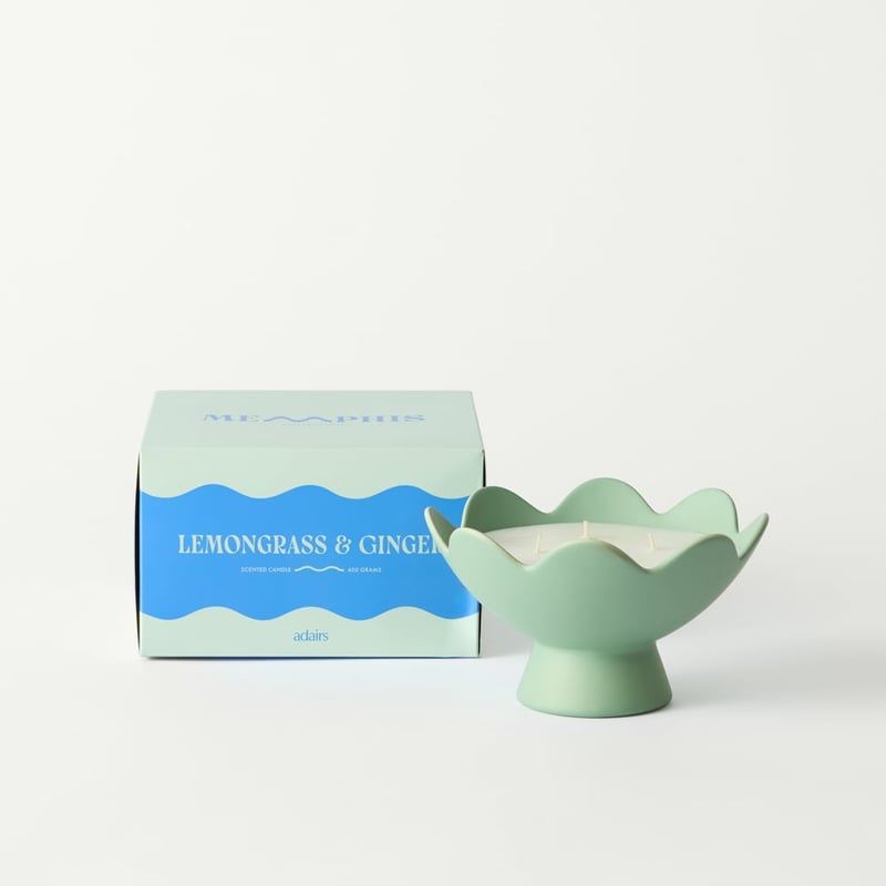 Memphis Lemongrass & Ginger Candle 400g