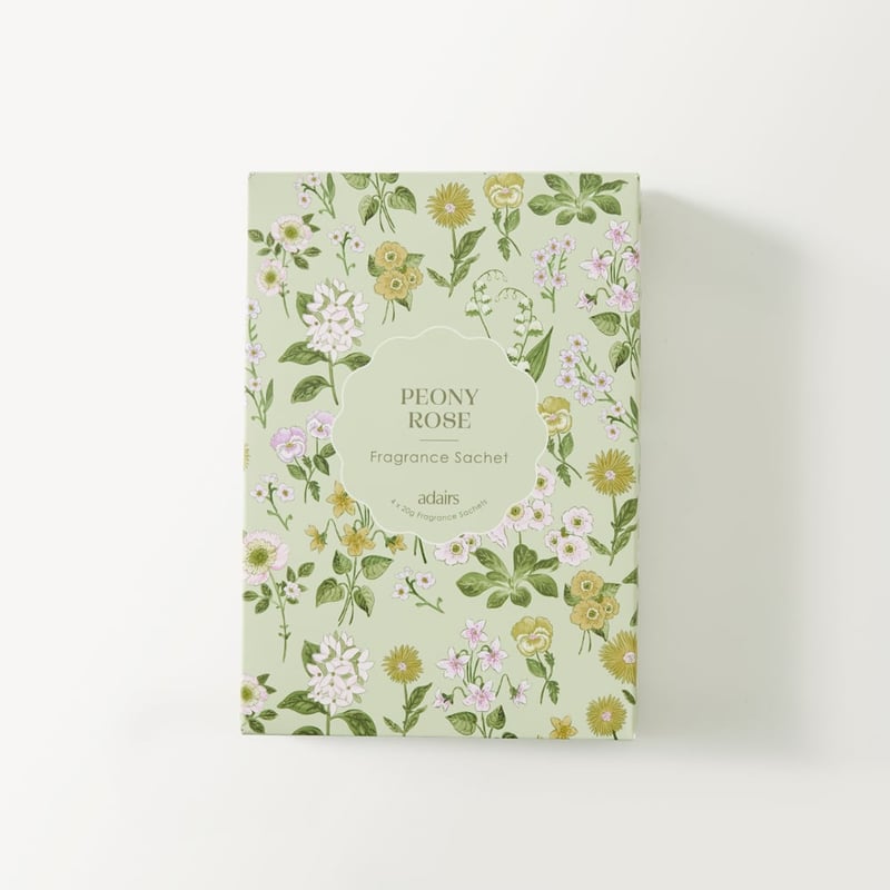 Peony Rose Fragrance Sachets Set of 4