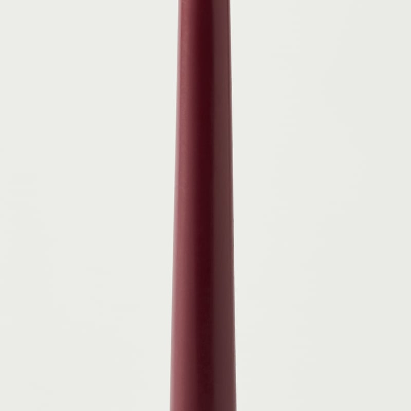 Aluma Burgundy Taper Candles Pack of 3