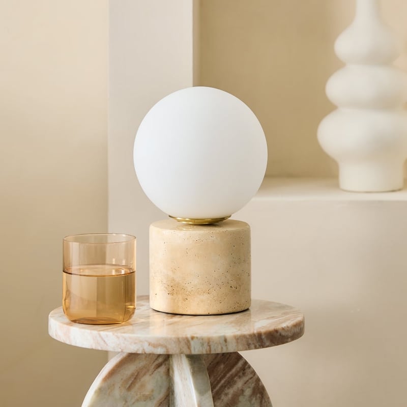 Billy Travertine Table Light