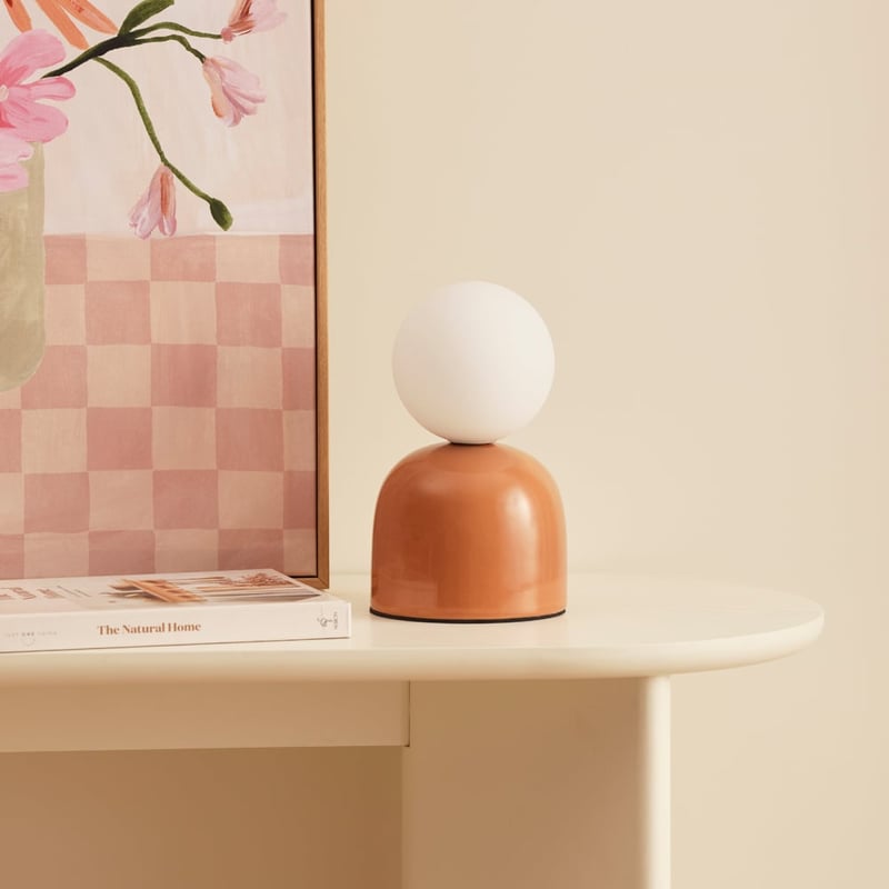 Clapton Hazelnut Table Light