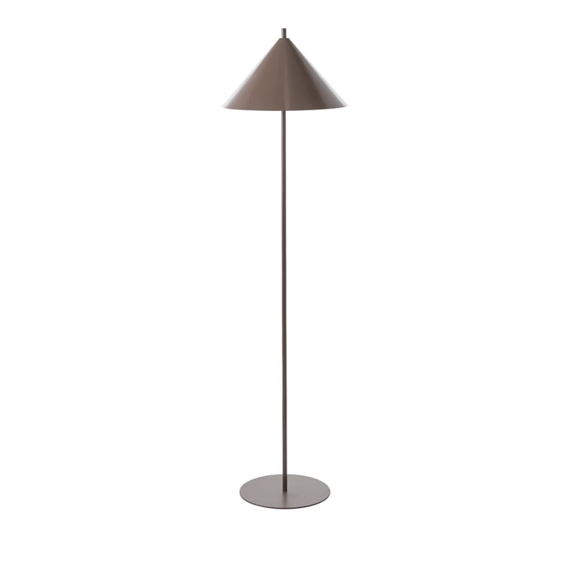 Hariette Cocoa Brown Matte Floor Light