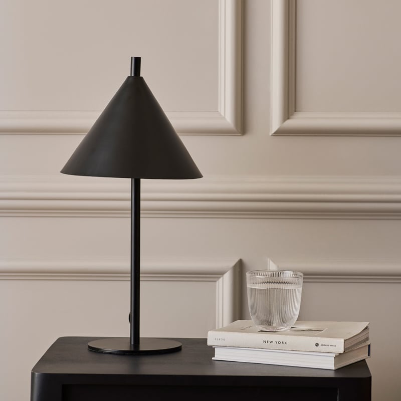 Hariette Black Matte Table Light