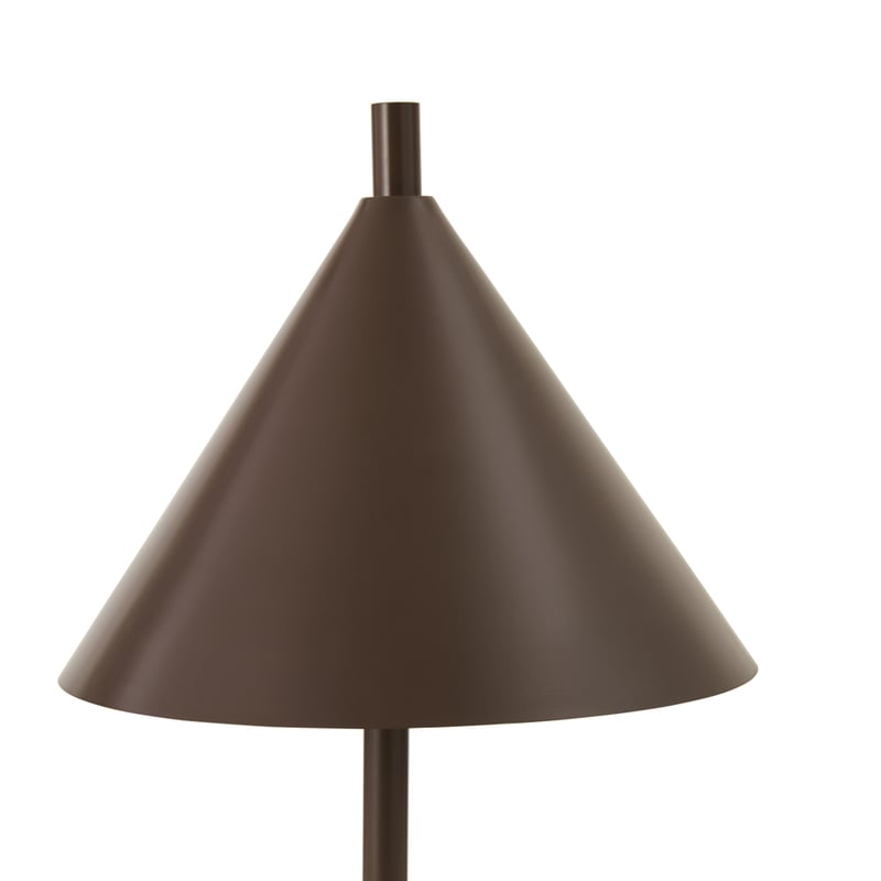 Hariette Cocoa Brown Matte Table Light