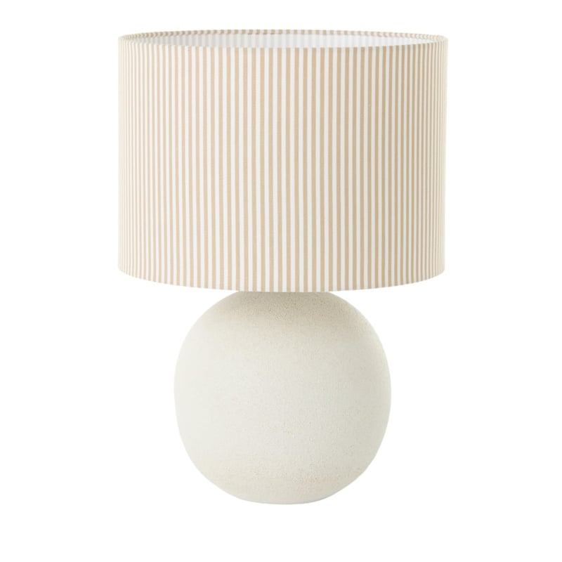 Essay Beige Stripe Table Light