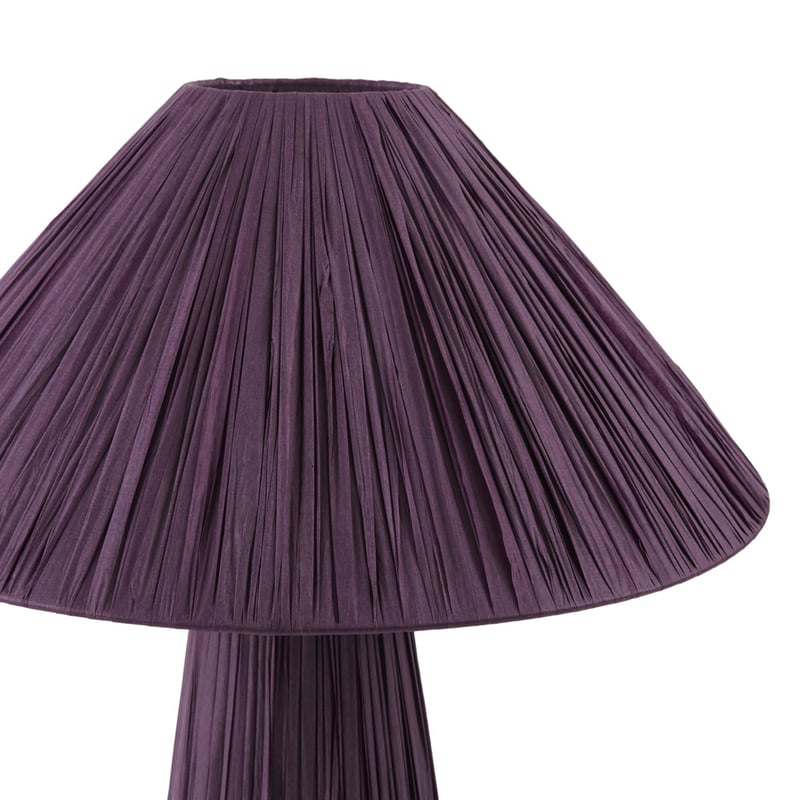 Paper Raffia Mulberry Table Light