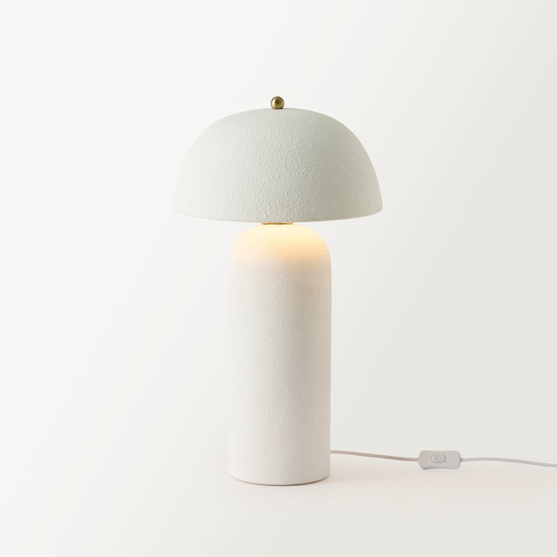 Dome White Table Light