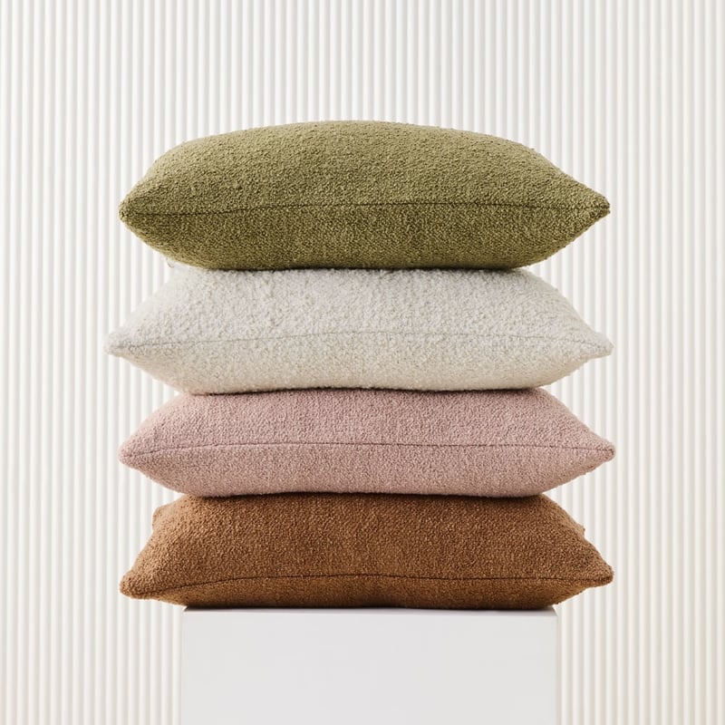 Boucle Moss Cushion