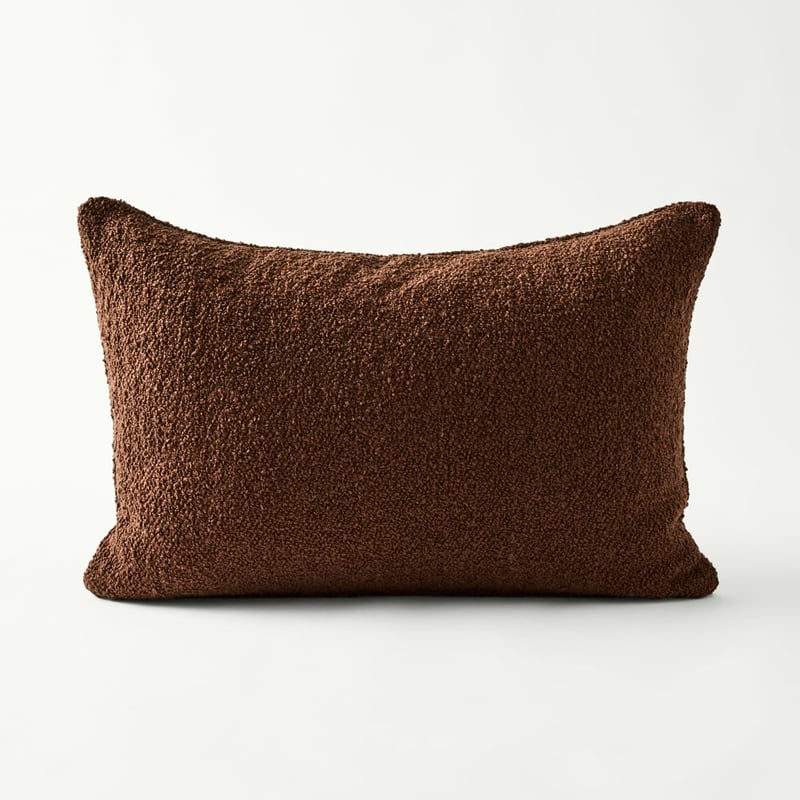 Boucle Cacao Cushion