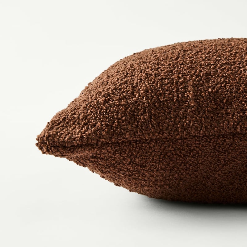 Boucle Cacao Cushion