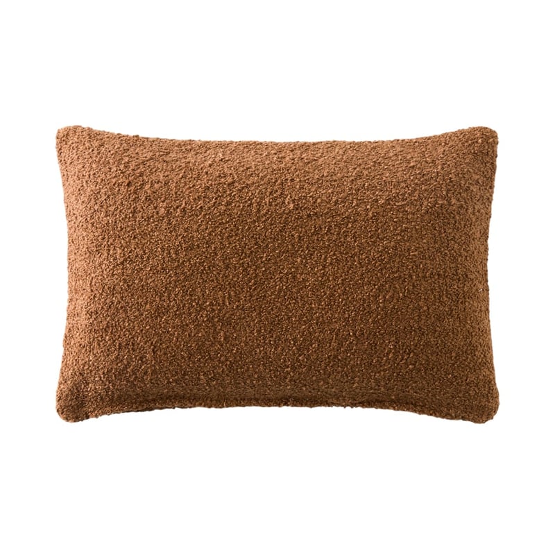 Boucle Sienna Brown Cushion