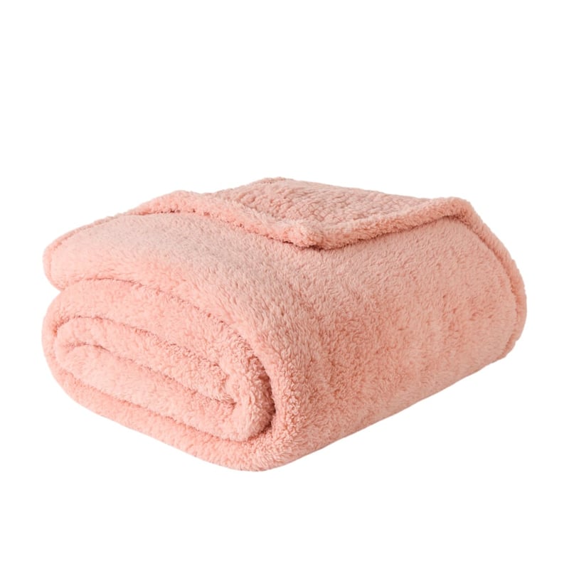Kyrie Blush Fleece Blanket