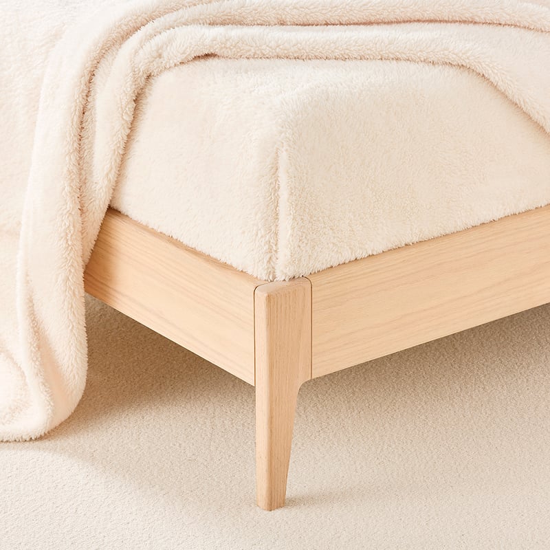 Kyrie Natural Fleece Blanket