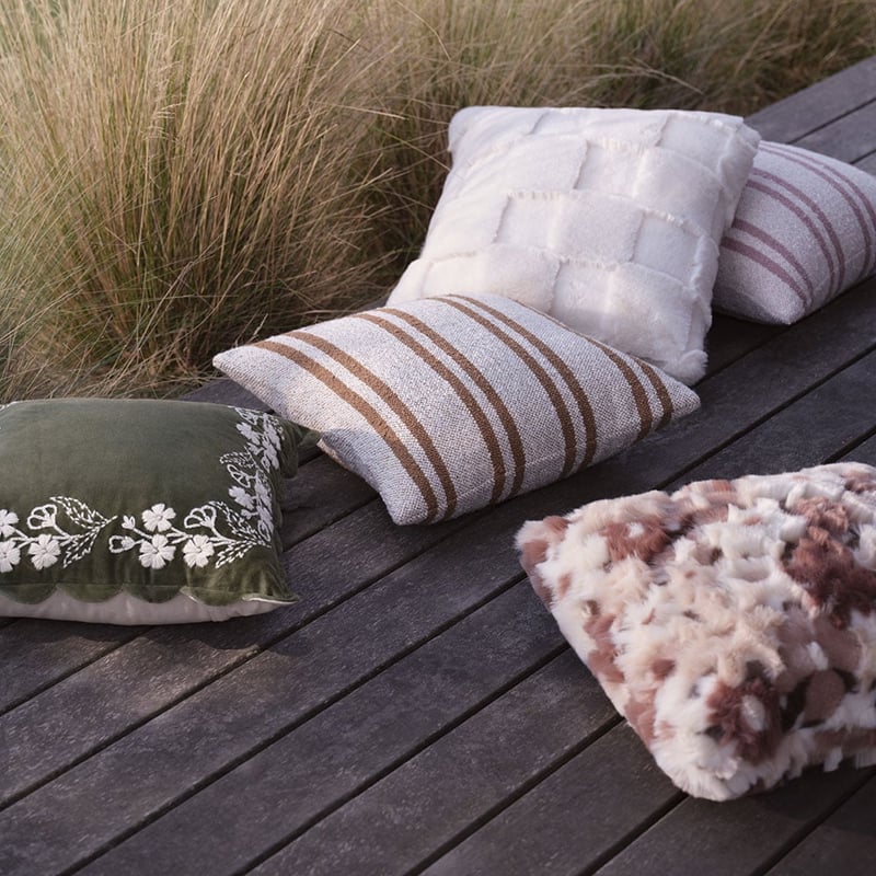 Cameron Boucle Rose Cushion