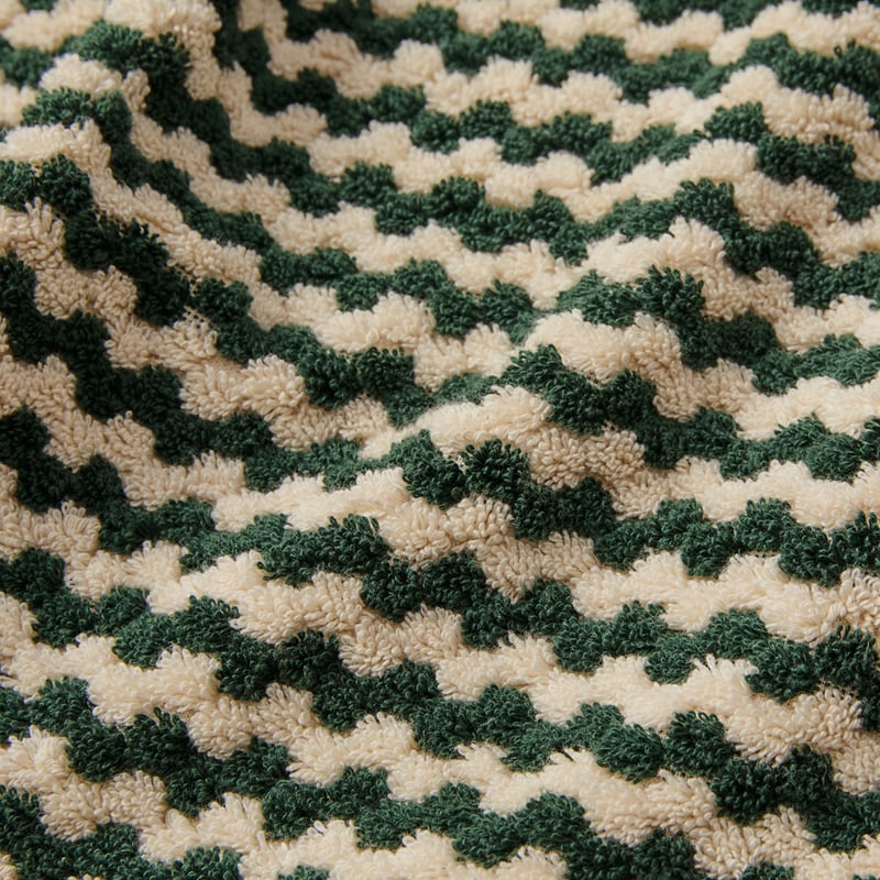 European Lola Forest Green & Natural Turkish Drying Jacket