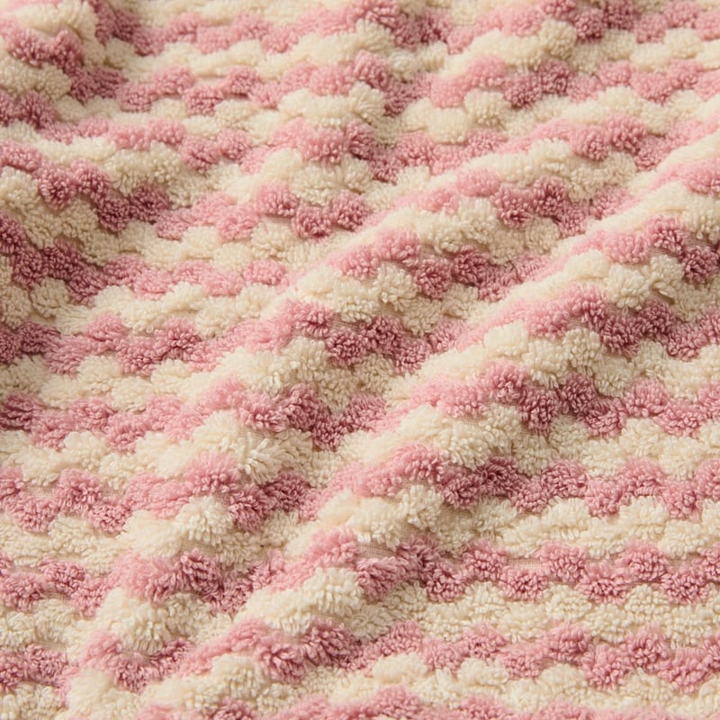 European Lola Pink Blossom & Natural Turkish Cotton Drying Jacket