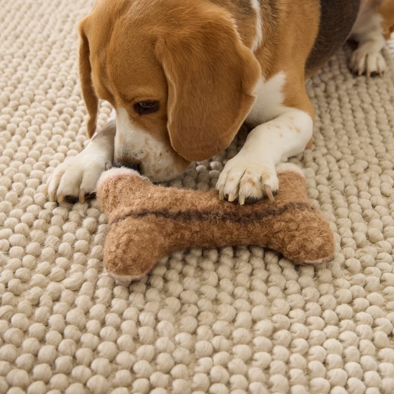 Bailey Mocha Stripe Pet Toy
