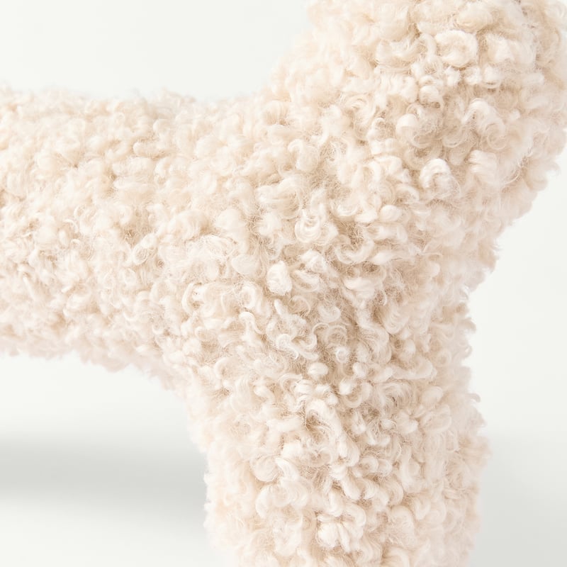 Bailey Natural Boucle Bone Pet Toy