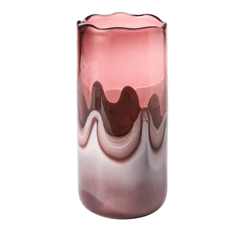 Bordeaux Burgundy Tall Vase