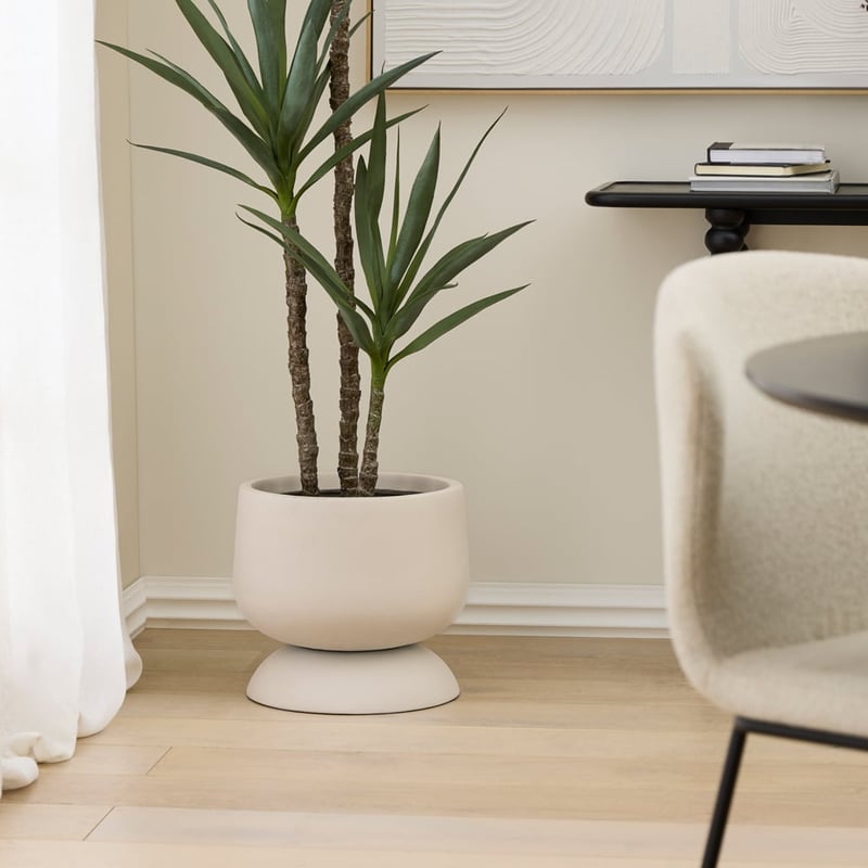 Bondi Warm White Small Pot 