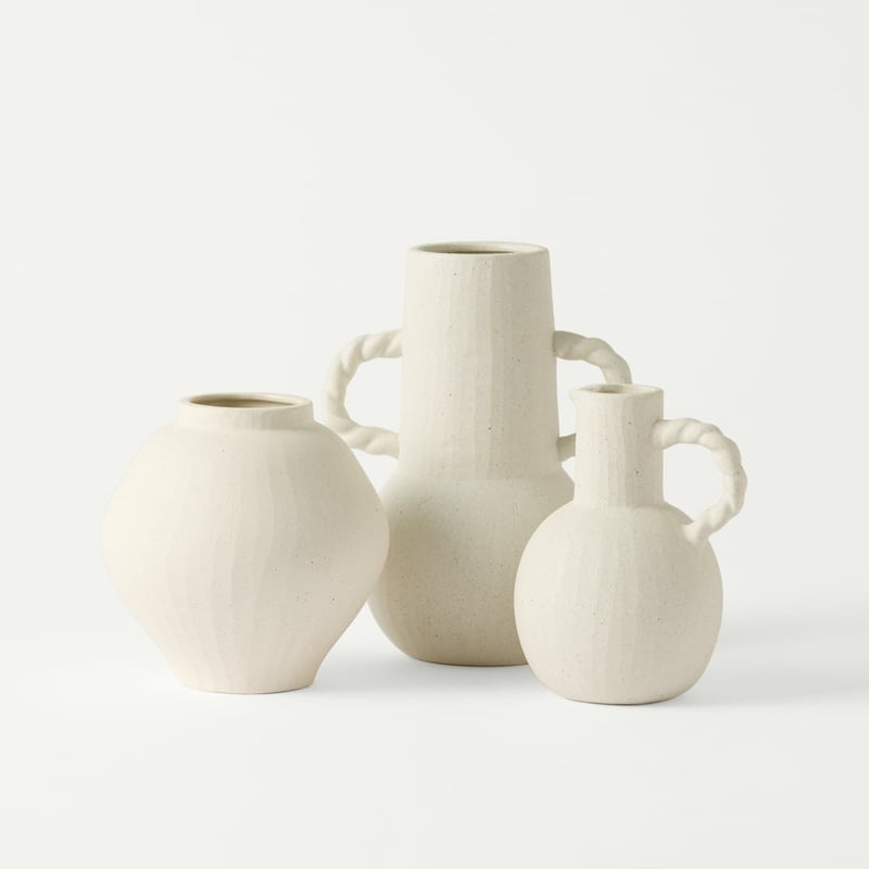 Paxos Off White Medium Vase