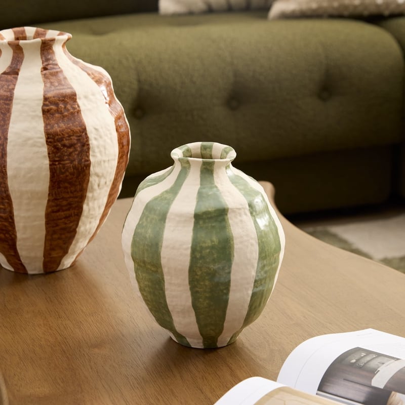 Santorini Green Small Vase