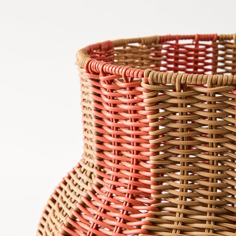 Nalu Natural & Ginger Woven Pot