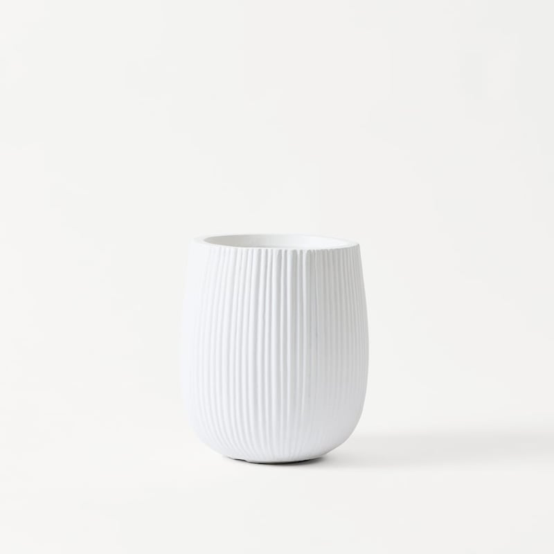 Woollahra White Small Pot