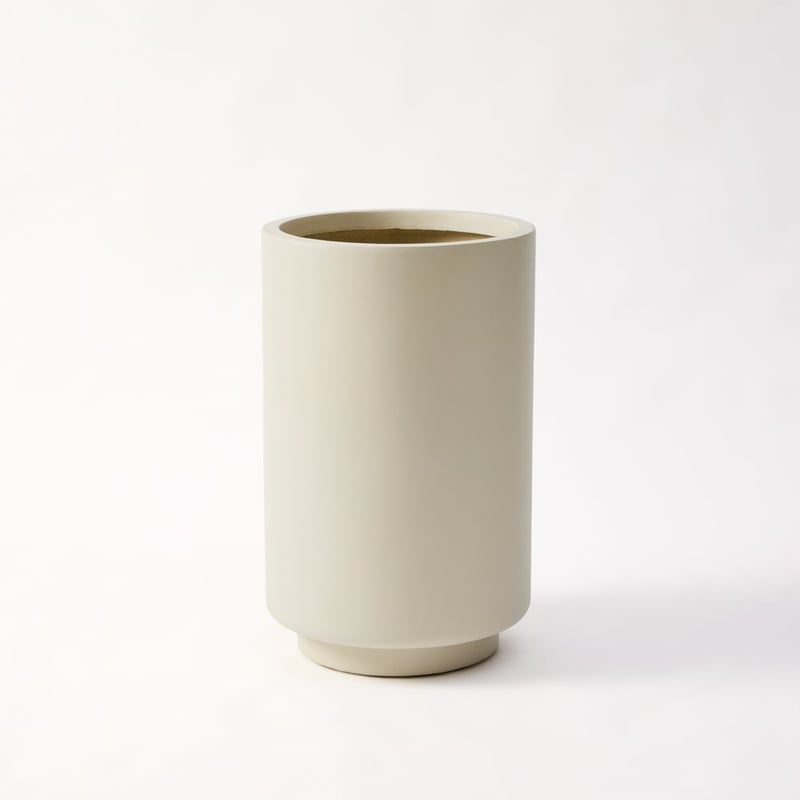 Clovelly Warm White Large Pot