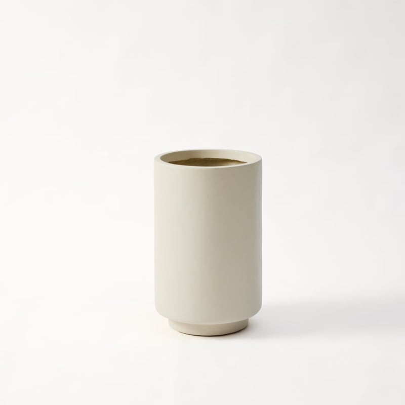 Clovelly Warm White Medium Pot