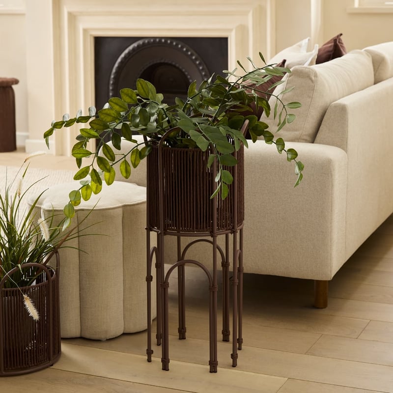 Fallon Chocolate Plant Stand