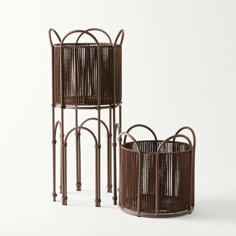 Fallon Chocolate Plant Stand