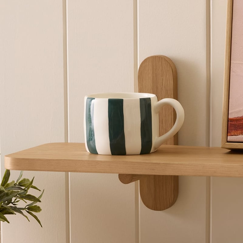 Stripe Green Mug