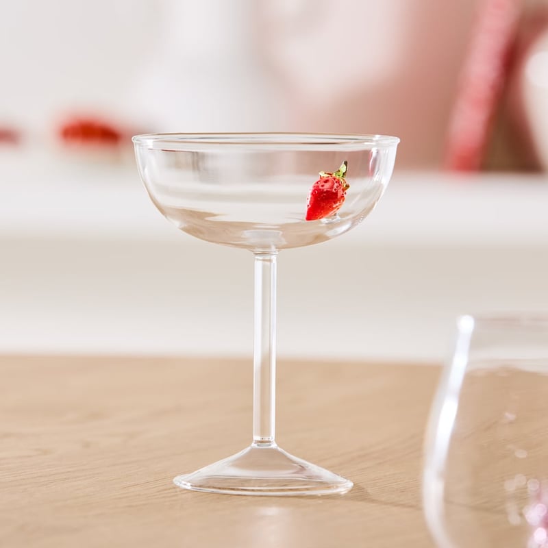 Summer Fruit Strawberry Coupe Pack of 2