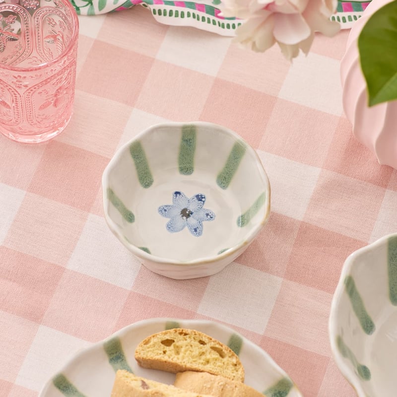 Flower Fields Blue Flower Dip Bowl